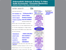 Tablet Screenshot of antennadisht.com